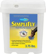 farnam simplifly feed-thru fly control for horses: effective solution to break and prevent the fly life cycle - 3.75 lbs logo