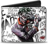 buckle down brilliant twisted insane mad psycho accessory wallet logo