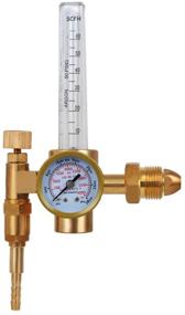 img 4 attached to BETOOLL HW9003 Argon/CO2 Gas Regulator Gauge: Reliable Flow Meter for Mig and Tig Welding