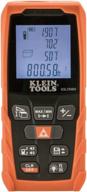 klein tools 93ldm65 98-foot laser distance measure with digital backlit lcd for accurate distance, area, volume, and pythagorean calculations logo