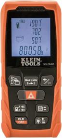 img 4 attached to Klein Tools 93LDM65 98-Foot Laser Distance Measure with Digital Backlit LCD for Accurate Distance, Area, Volume, and Pythagorean Calculations