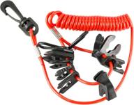🔑 dtlgear universal outboard kill switch keys - 11 guarded keys with lanyard - 60-inch length logo