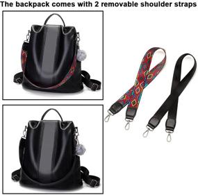 img 2 attached to 🎒 Herald Convertible Backpack Handbags & Wallets for Women – Perfect Shoulder Accessories