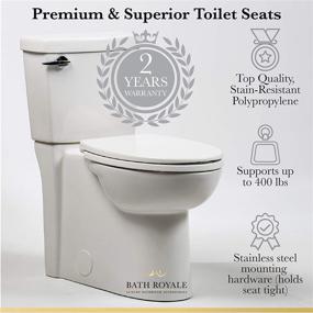 img 1 attached to Bath Royale Soft Close Quick Release Toilet Seat Manufacturers