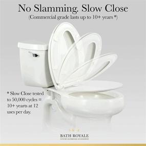 img 2 attached to Bath Royale Soft Close Quick Release Toilet Seat Manufacturers