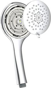 img 1 attached to 💦 Niagara Conservation Water-Efficient 1.5 GPM Handshower | HealthGuard 5-Spray | Chrome Finish