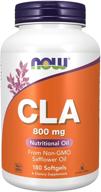 💪 powerful now supplements cla: 800mg nutritional oil in 180 softgels logo
