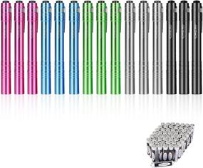 img 4 attached to 🔦 SEAMAGIC 15-Pack LED Penlight - Powerful Pocket Pen Light Flashlight with Clip, 30-Piece Dry Batteries - Ideal for Inspection, Repairs, Night Shifts, Camping, and Training Courses