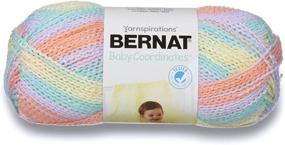 img 2 attached to 🧶 Пряжа Bernat Baby Coordinates Ombre - Cotton Candy, 4,25 унции, 1 клубок.