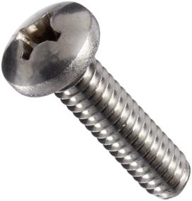 img 2 attached to Stainless Machine Phillips B18 6 3 Threaded Fasteners in Screws