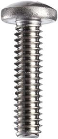 img 1 attached to Stainless Machine Phillips B18 6 3 Threaded Fasteners in Screws