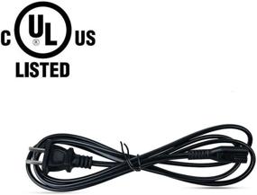 img 3 attached to 🔌 Canon PIXMA Printer Power Cord Replacement - Ideal for MX922 MX490 MX492 MP495 MP560 MX870 MG2420 MG2520 MG2920 MG3620 TS9120 TS3122 TS6120 TR4520 TR7520 TR8520 TR8550 - AC Cable