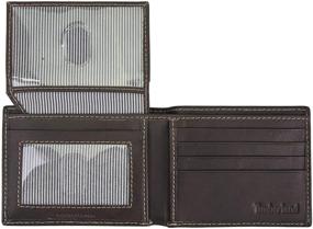 img 1 attached to 👔 Timberland Mens Cloudy Passcase Black Wallet: Sleek Men's Accessory for Card Organization and Secure Money Storage