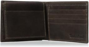 img 2 attached to 👔 Timberland Mens Cloudy Passcase Black Wallet: Sleek Men's Accessory for Card Organization and Secure Money Storage