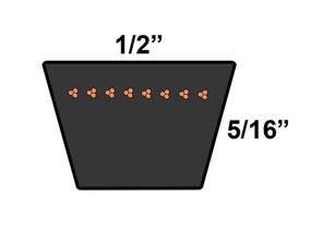 img 2 attached to PowerDrive 32668 Murray Replacement Rubber