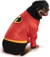 unleash your pet's super hero side with rubie's disney incredibles 2 costume shirt and mask logo