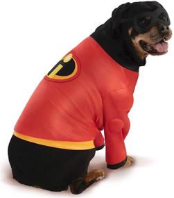 img 4 attached to Unleash Your Pet's Super Hero Side with Rubie's Disney Incredibles 2 Costume Shirt and Mask