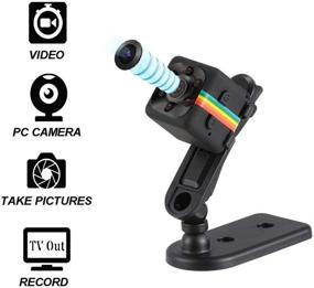 img 1 attached to 📷 ARCELI Spy Camera - Mini HD 1080P/720P Hidden Cam with Wireless Connectivity, Portable Night Vision & Motion Detection | Home, Car, Drone, Office Surveillance