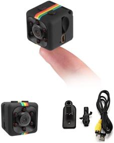 img 4 attached to 📷 ARCELI Spy Camera - Mini HD 1080P/720P Hidden Cam with Wireless Connectivity, Portable Night Vision & Motion Detection | Home, Car, Drone, Office Surveillance