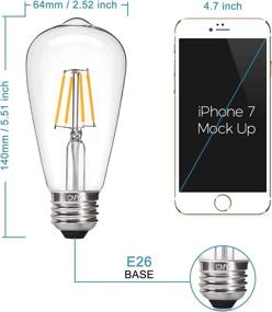 img 3 attached to Enhance Your Space with the CMYK Dimmable Squirrel Filament Decorate