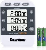 samshow channels stopwatch adjustable magnetic logo