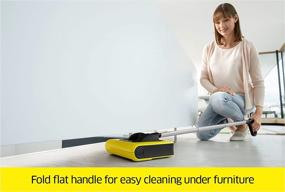 img 2 attached to Efficient Cleaning with the Karcher KB5 Cordless Sweeper in Yellow