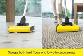 img 1 attached to Efficient Cleaning with the Karcher KB5 Cordless Sweeper in Yellow