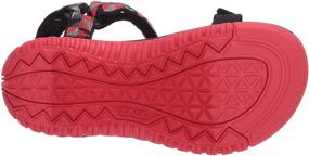 img 1 attached to Teva Hurricane Sandal Balboa Fuchsia Girls' Shoes: Stylish Comfort for Active Feet