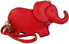 img 4 attached to MILATA Elephant Crossbody Fashion Shoulder Women's Handbags & Wallets in Crossbody Bags