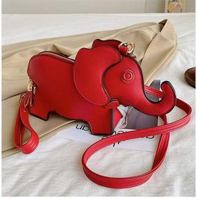 img 2 attached to MILATA Elephant Crossbody Fashion Shoulder Women's Handbags & Wallets in Crossbody Bags