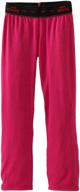 hot chillys peach bottom lavender girls' clothing in active logo
