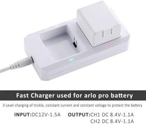 img 3 attached to 🔥 Огнестойкая зарядная станция для батарей Arlo Pro & Pro 2 - сертифицирована ФКК и UL