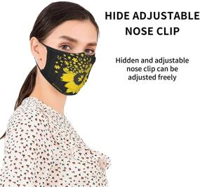 img 3 attached to Understand Sunflower Breathable Dust Proof Windproof