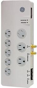 img 1 attached to GE 14621 8 Outlet Protector 4 Feet