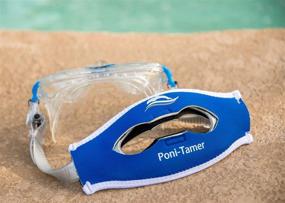 img 2 attached to 🤿 Dive in Style with Poni-tamer Scuba Gear Diving Mask Slap Straps!