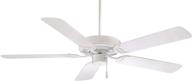 minka-aire 42 inch contractor ceiling fan with pull chain in white finish логотип