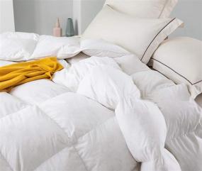 img 2 attached to Одеяло Globon Comforter с нанообработкой, защищённое от пуховых перьев и гипоаллергенное.
