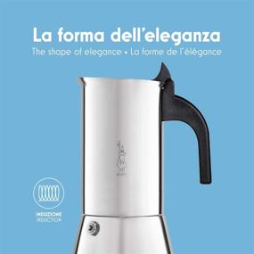 img 1 attached to ☕ Кофеварка Bialetti Elegance Venus Induction на 10 чашек из нержавеющей стали: Радостное и высокопроизводительное оборудование для приготовления эспрессо!