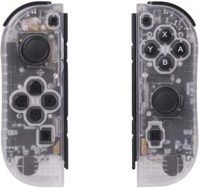 img 4 attached to BESTSELLER2888 Joy Controller Replacement Controllers Nintendo Switch for Accessories