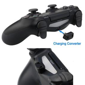 img 2 attached to YOUSHARES PlayStation 4 Move Charging Station – Quad Charger Dock for PS4 Move Controllers and Motion Gamepad, Compatible with PS4 Slim, PS4 VR, and Pro Controller