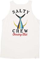 salty crew tailed tank navy men's clothing logo