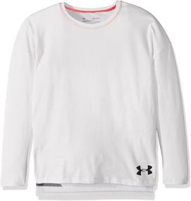 img 2 attached to Under Armour Finale Sleeve X Large Girls' Clothing for Active