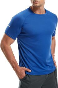 img 3 attached to Stay Fresh and Cool with frueo Men's 3 Pack Moisture-Wicking Workout Shirts - Breathable Short Sleeve Mesh Athletic T-Shirts
