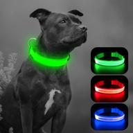 bseen led dog collar light dogs logo