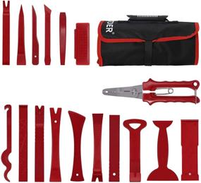 img 4 attached to 🛠️ AUTDER Heavy-Duty Trim Removal Tool Kit: Professional Panel Door Audio Trim Tool Set and 5-in-1 Multifunction Pliers with Storage Bag