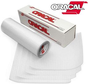 img 1 attached to 🔹 Oracal Clear Transfer Tape: 12x12 Inch Sheets for Precise Adhesive Application