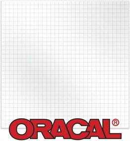 img 2 attached to 🔹 Прозрачная переносная пленка Oracal: листы 12x12 дюймов для точного нанесения клея.