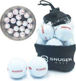 img 1 attached to 🏌️ Floating Golf Range Balls - Snugen (TM) Practice Balls