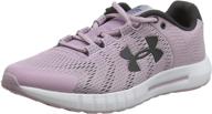 under armour womens running mauve logo