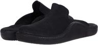 👞 romika mokasso men's black slippers, size 11-11.5 logo